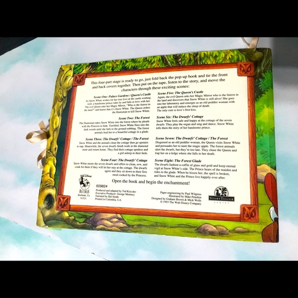 DISNEY SNOW WHITE AND THE SEVEN DWARFS THEATER 90s - Picture 16 of 16